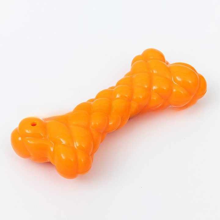 Wholesale Vocal Flat Bone Dog Toys Gnawing Teeth Grinding Bite Resistant Interactive Pet Toys