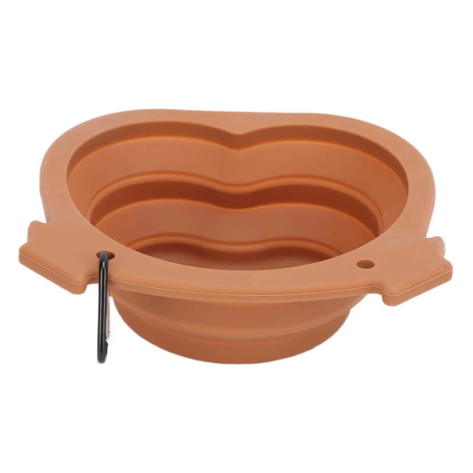 Portable Foldable Dog Cat Feeding Bowl - Outdoor Slow Feeder for Small Pets - Travel-Friendly DesignXJ241125