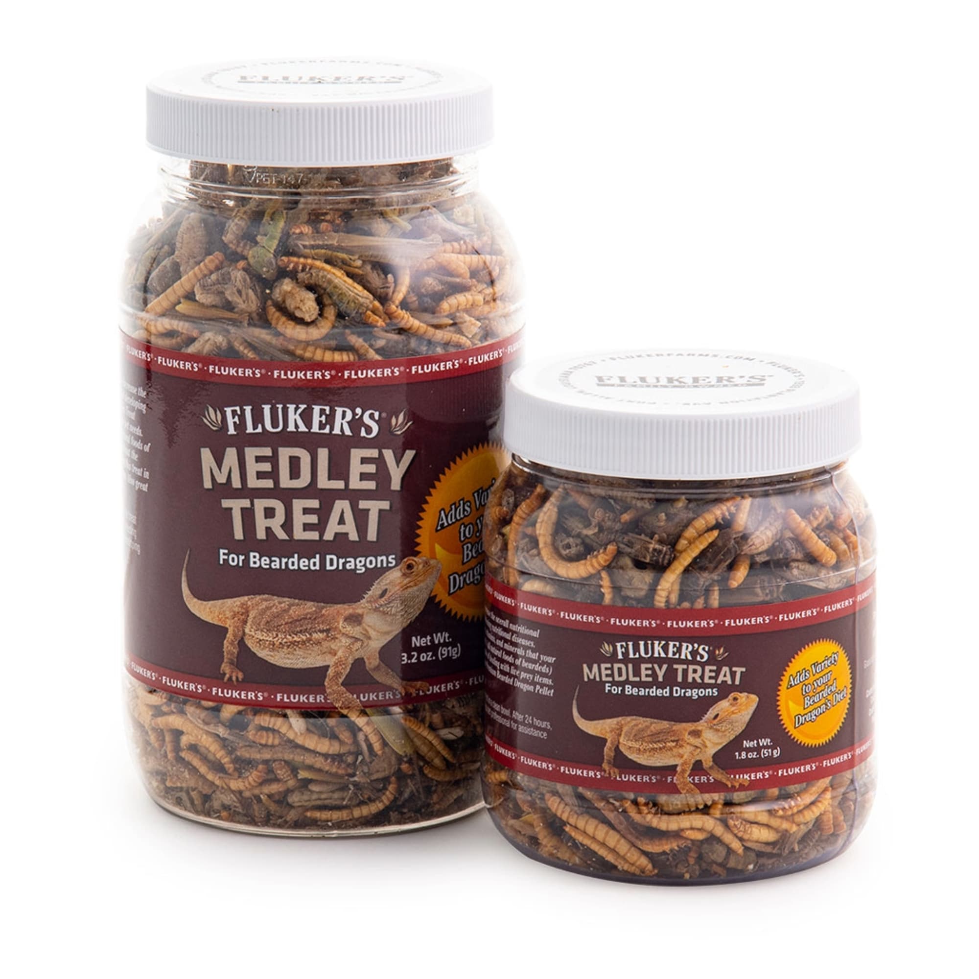Fluker's Medley Treat for Bearded Dragons, 1.8 oz.