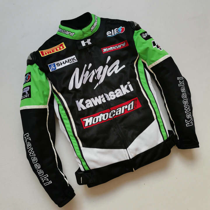 Brand New Kawasaki Cycg Windproof Jacket, Anti Drop Waterproof Motorcycle Riding Suit