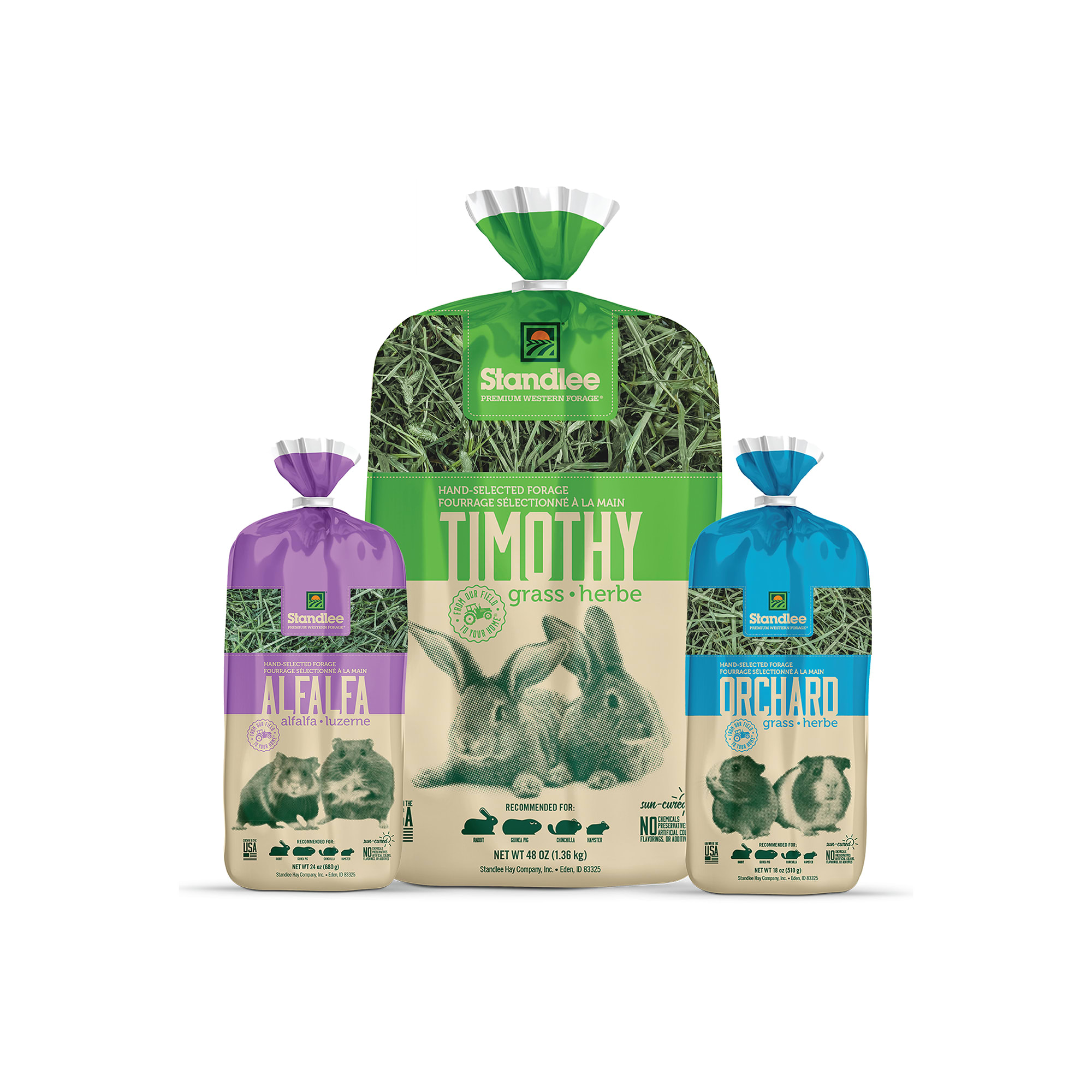 Standlee PremiYum Western Timothy Food for Small Animals, 18 oz.