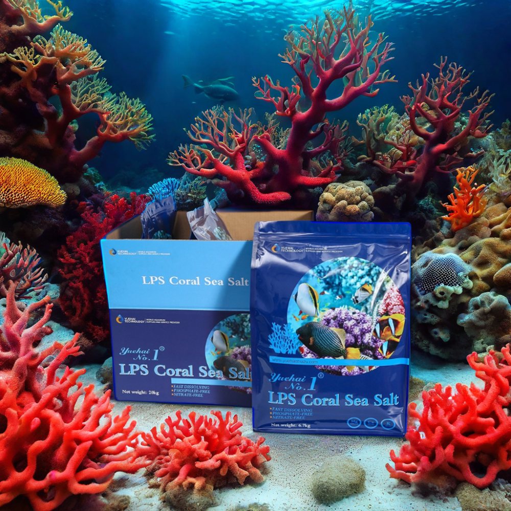 Factory wholesale High quality red coral sea salt aquarium accessories saltwater aquarium salt