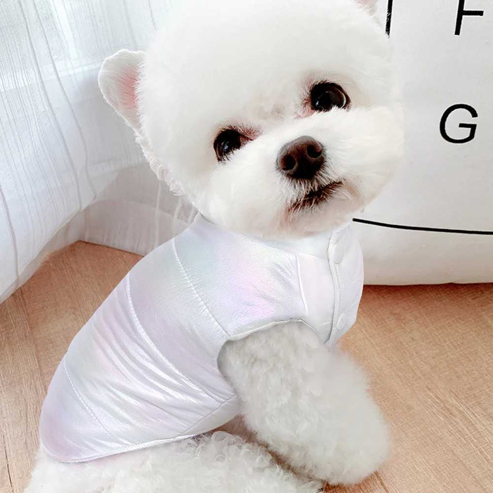 Pink Small Dog Cat Clothes Vest Winter Waterproof Pet Clothing Jacket Warm Puppy Coat Dog Outfit For Small Dogs Cats ChihuahuaXJ241125