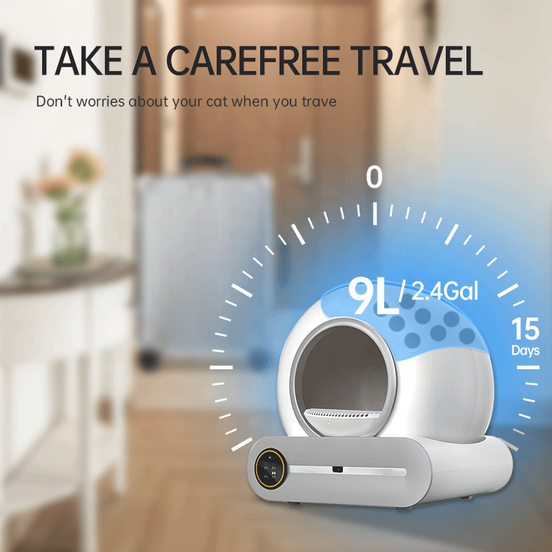 High Quality Smart Self Cleaning Electronic Cat Litter Box Toilet