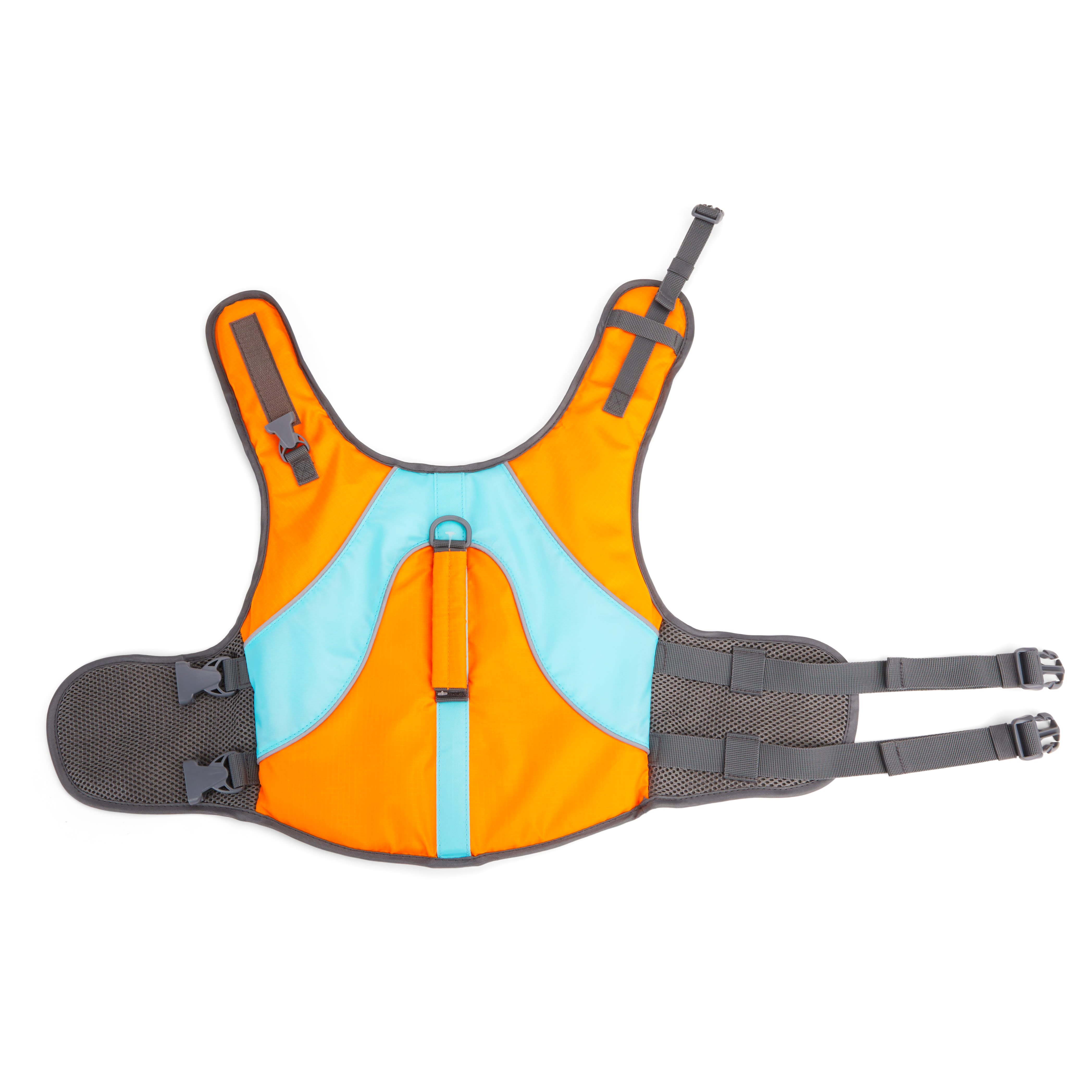 YOULY Orange/Blue Dog Float, X-Small