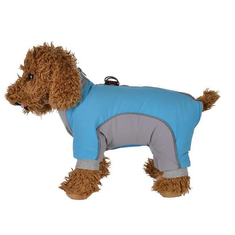 Winter Pet Dog Clothes for Small Medium Dog Outdoor Reflective Thicken Fleece Warm Puppy Windproof Jacket Chihuahua Pug ClothingXJ241125