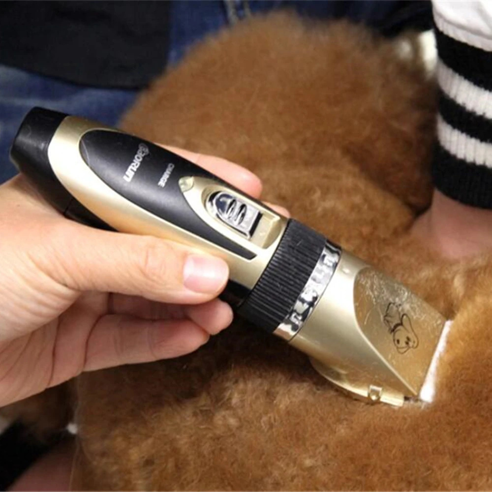 BaoRun P2 P3 Professional Pet Cat Dog Hair Trimmer Rechargeable Animal Grooming Clipper Shaver Dog Hair Cutting Machine Comb Kit 241125