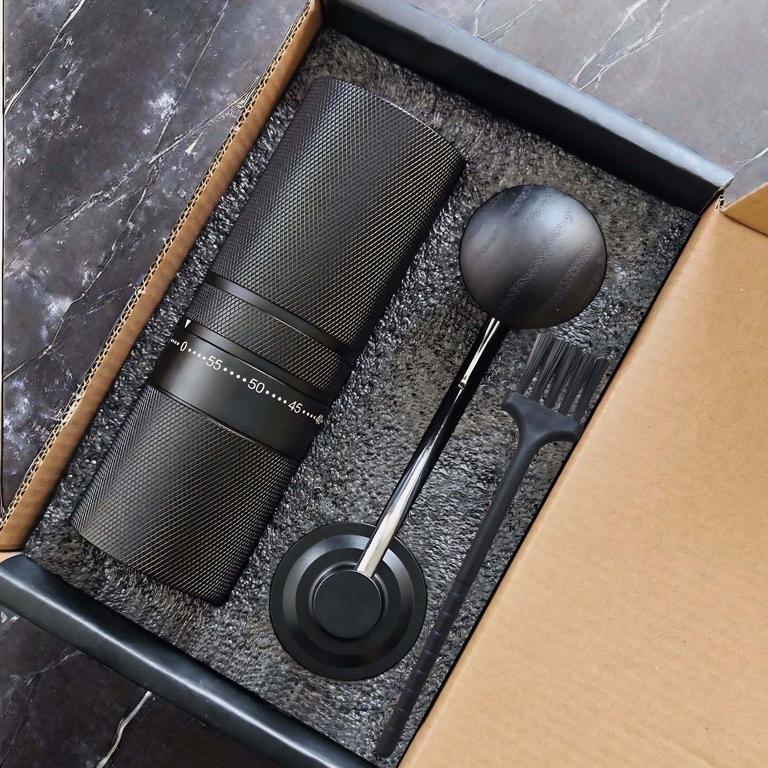 Hand cranked coffee bean grinder manual coffee grinder stainless steel coffee grinder hand grinder seven star grinder 230829