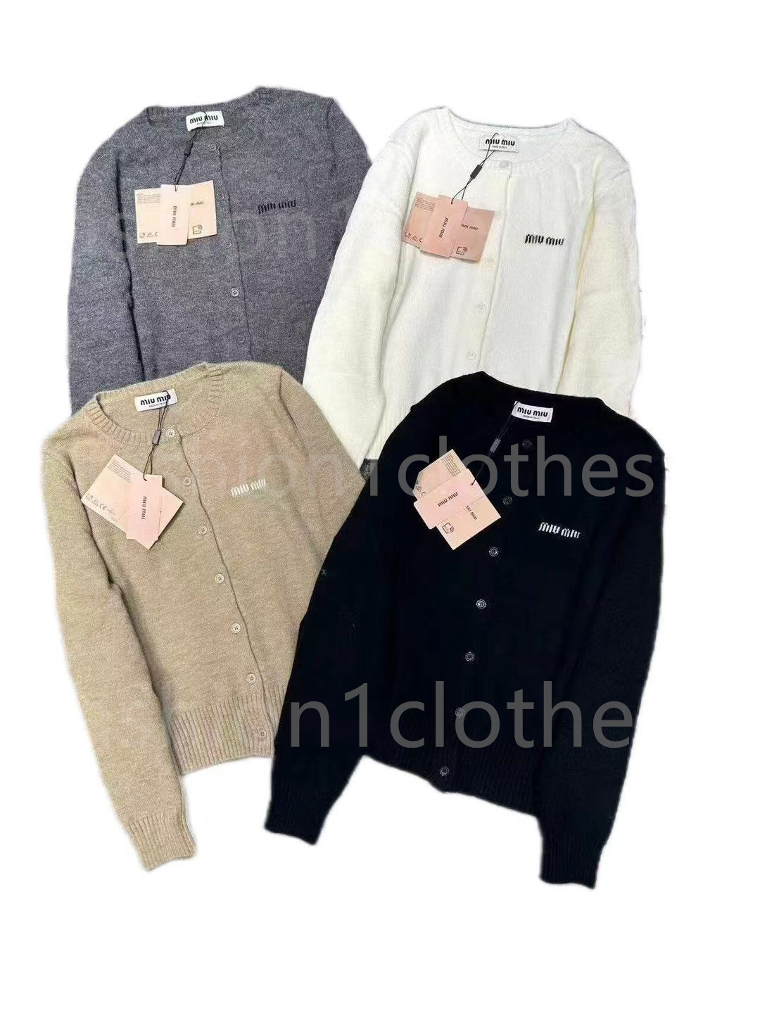 Cardigan designer sweater women sweatshirt knitted long sleeve embroidery sweater autumn loose sweaters autumn winter coat