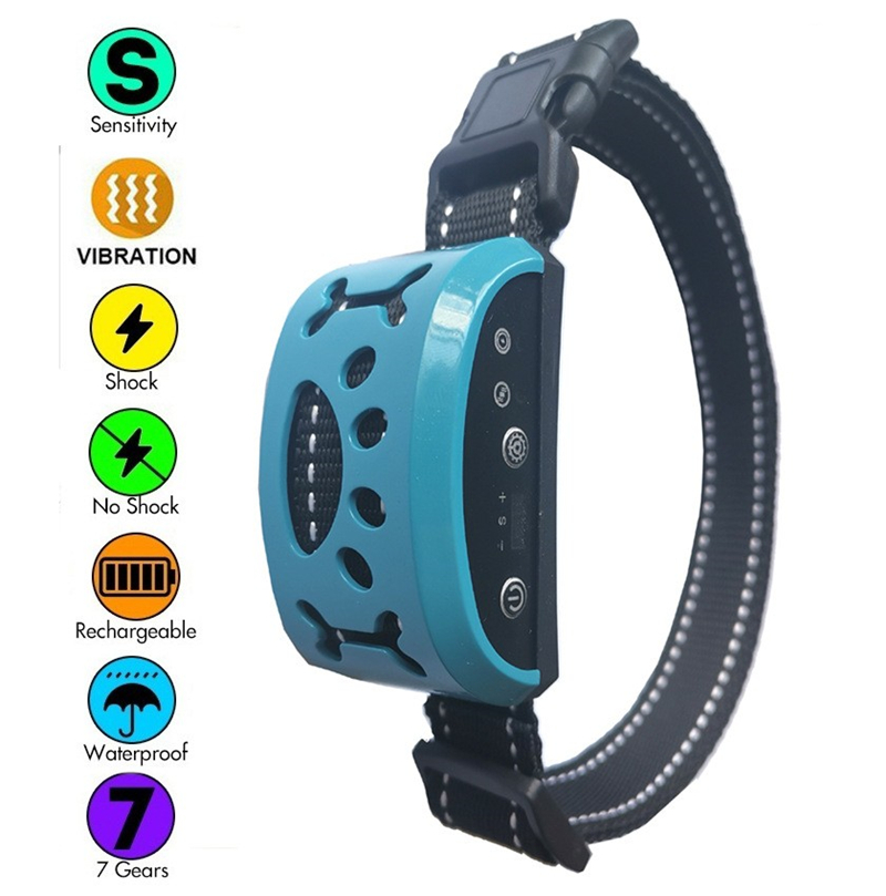 Rechargeable Intelligent Automatic Anti-Bark Dog Collar
