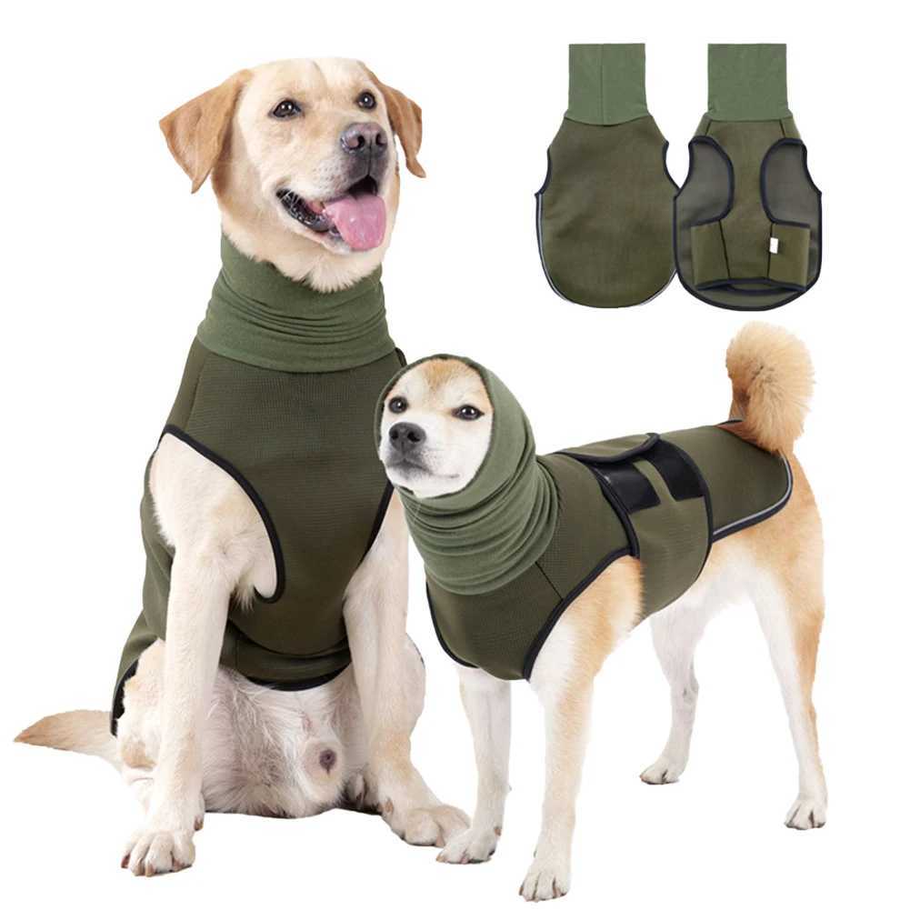 Dog Anxiety Vest Breathable Dogs Comfort Anxiety Shirts Puppy Soft Jacket With Reflective Stripe Anxiety Calming CoatXJ241125