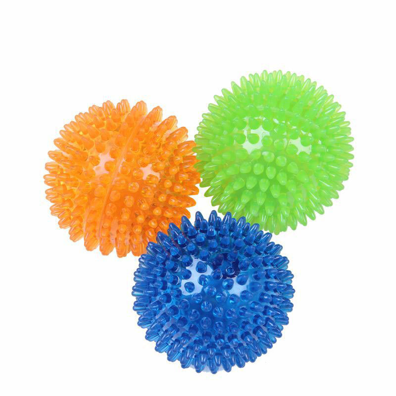 Best Selling Dog Teeth Grinding Rubber Ball Vocal Toys Tpr Sting Ball Stretch Interactive Training Toys