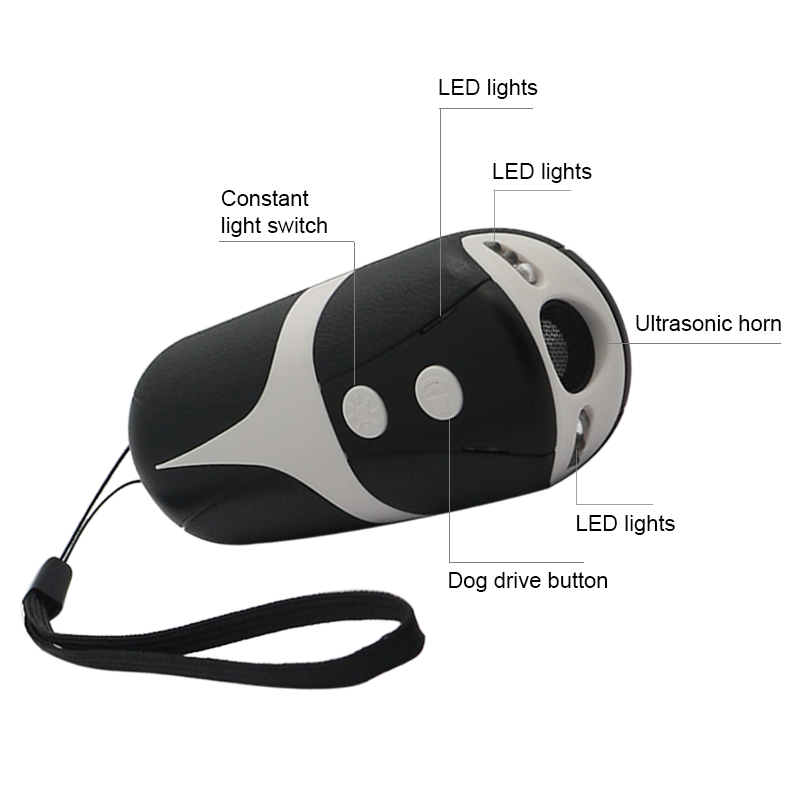 Outdoor Ultrasonic Anti Barking Repeller Dogs Stop No Bark Control Training Device