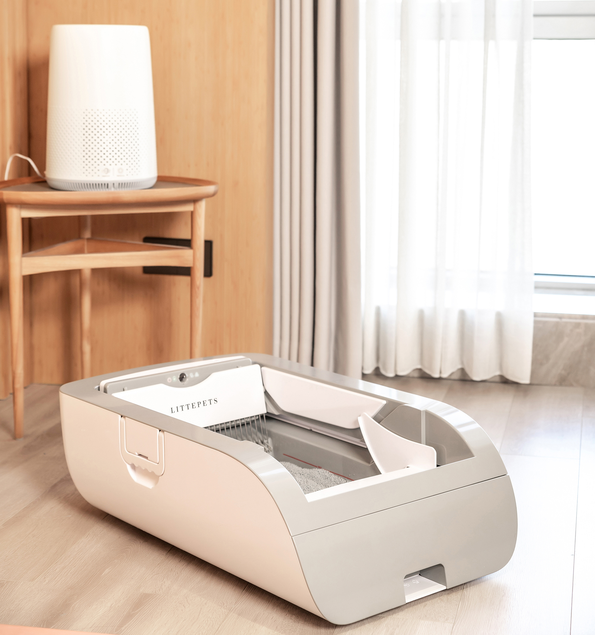 MA1-12Pro Wholesale cat litter toilet self cleaning cat litter box smart litter box for two cats with english instructionion