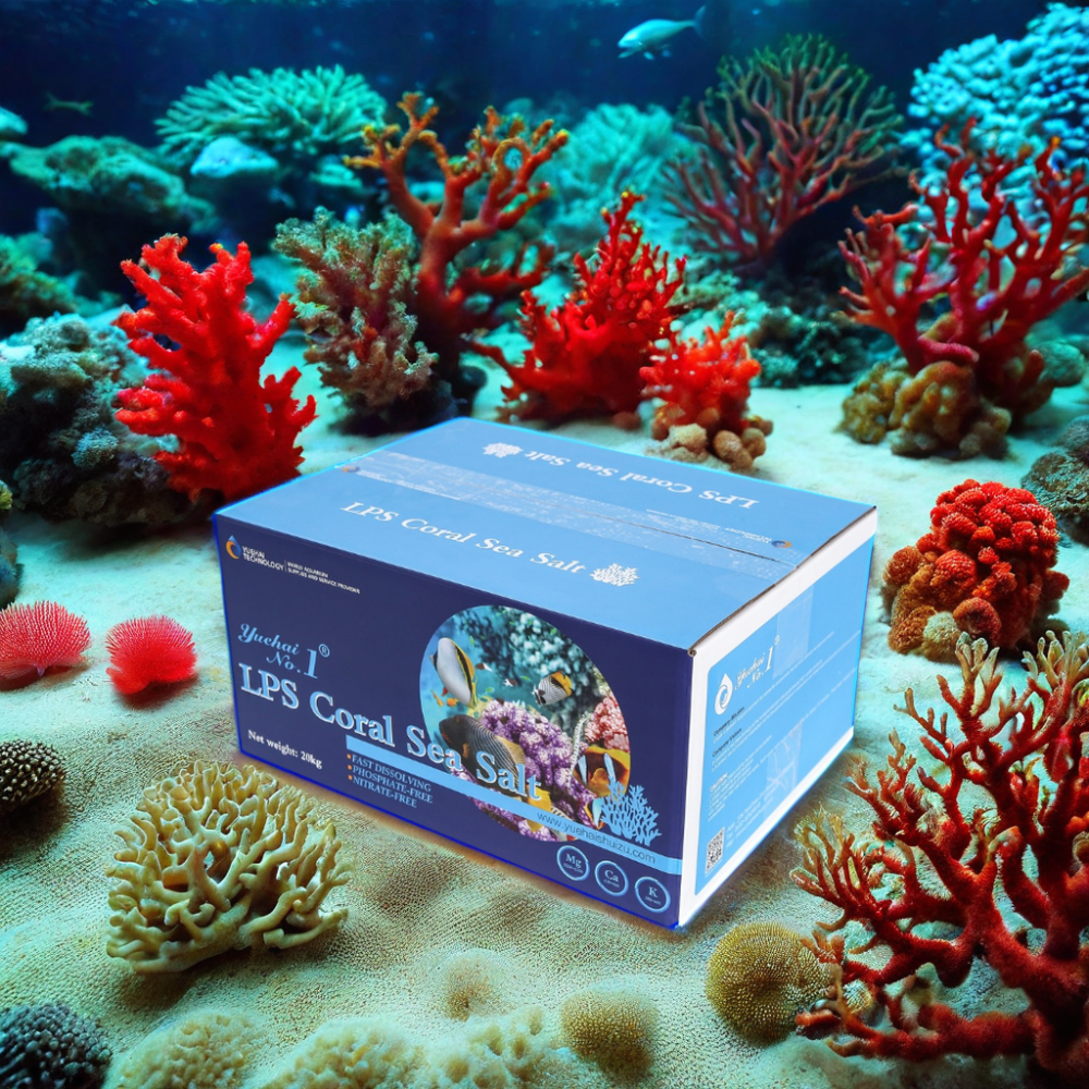 Factory wholesale High quality red coral sea salt aquarium accessories saltwater aquarium salt