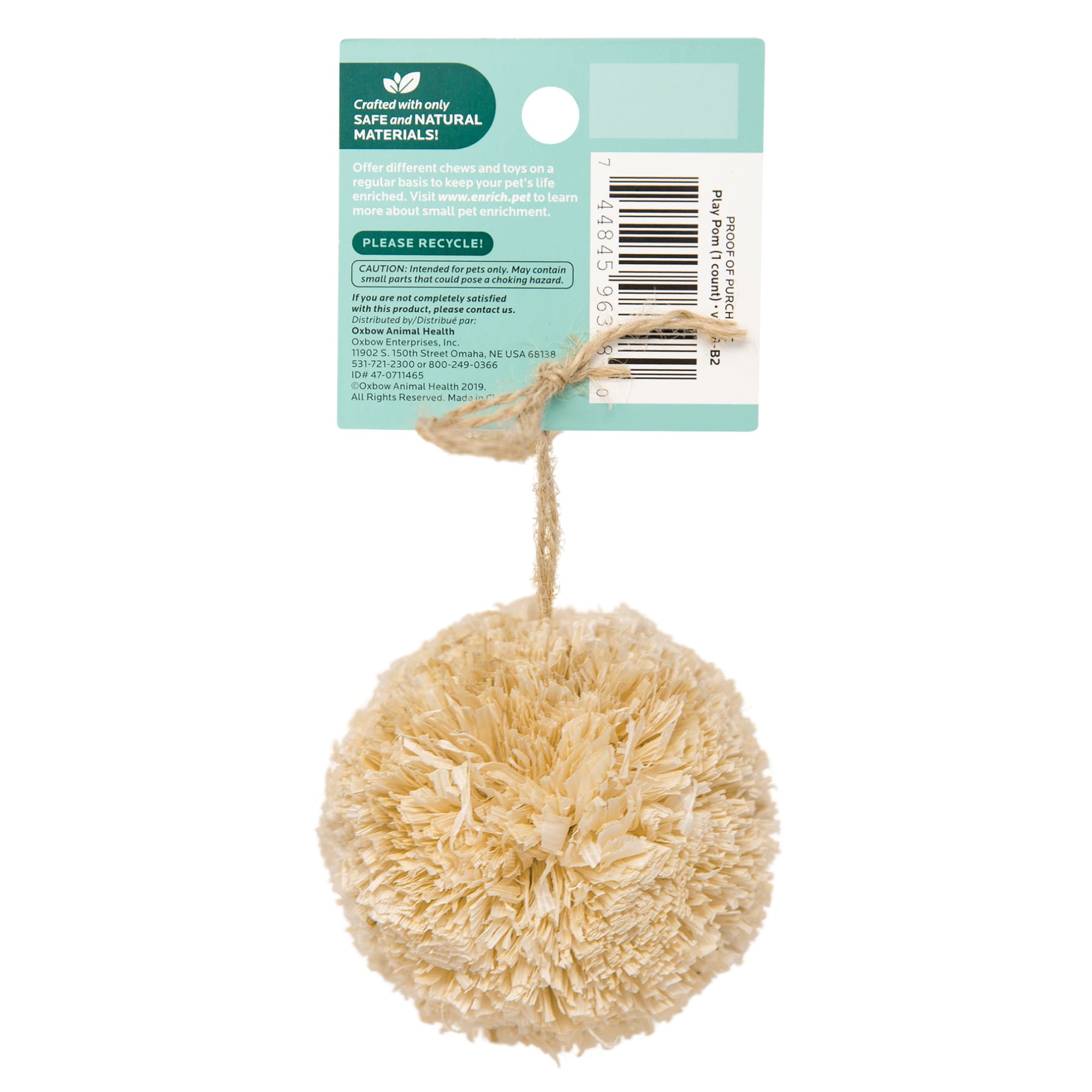 Oxbow Enriched Life Play Pom Small Animal Chews, 0.05 lb.