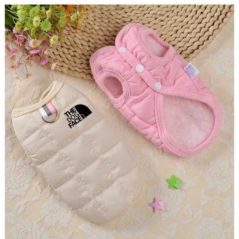 Designer Trendy Dog Clothes Winter Warm Pet Coat Small Medium Dog Face Stereo For Chihuahua French Bulldog CostumeXJ241125