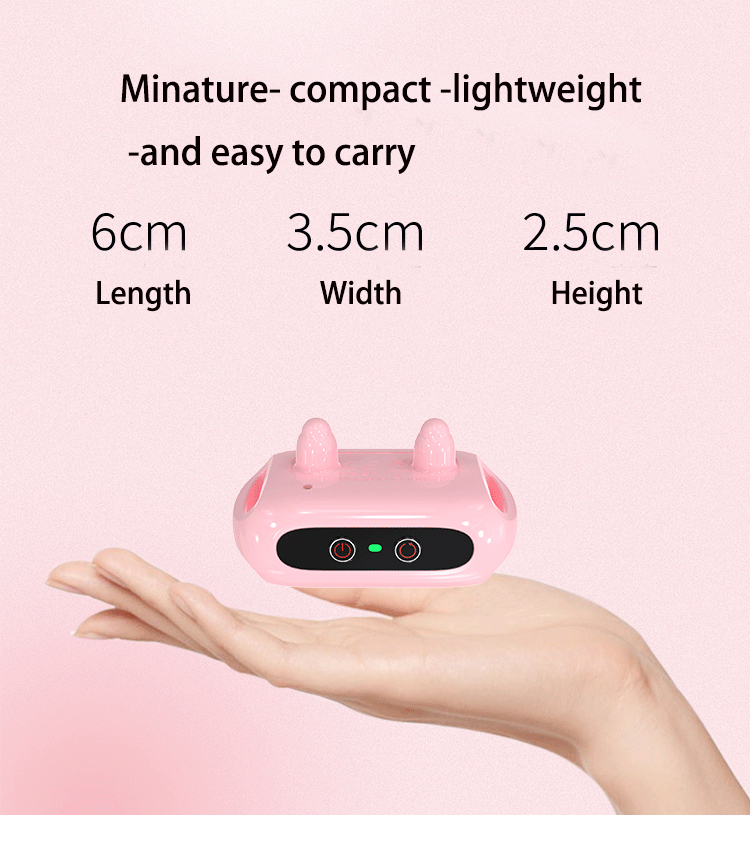 Rechargeable Anti-Bark Training Collar Dogs Adjustable Baby Pink ABS Plastic Vibraction Pet Activity Tracking ODM OEM Options