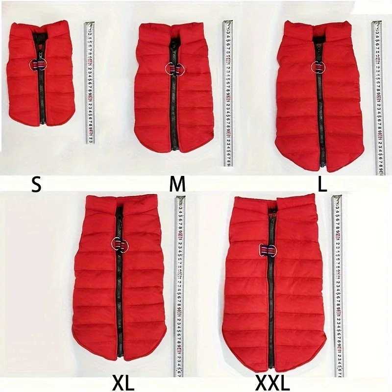 Winter Warm Pet Clothes For Small Dogs Windproof Pet Dog Coat Jacket Padded Clothing for Yorkie Chihuahua Puppy Cat Outfit VestXJ241125