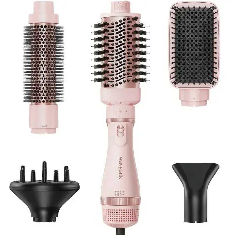 Wavytalk 5 in 1 Brush One Step Hair Dryer and Styler Set for Easy and Fast Salon-Style BlowoutsXJ241125