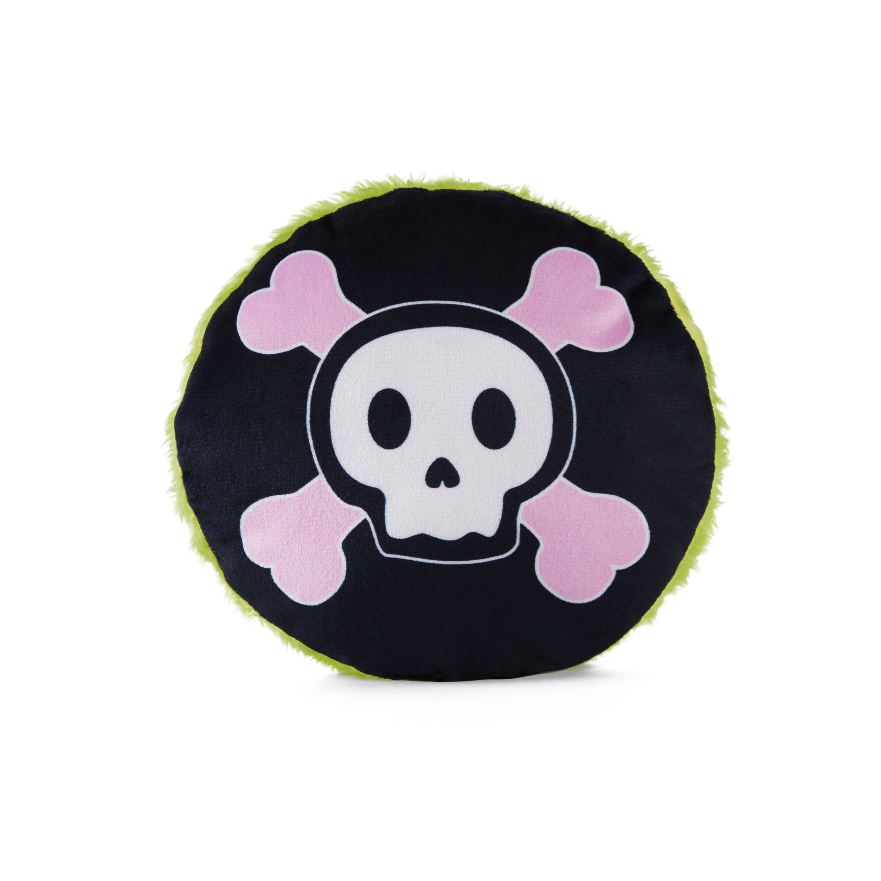 Bootique Skull and Crossbones Plush Dog Toy, Small