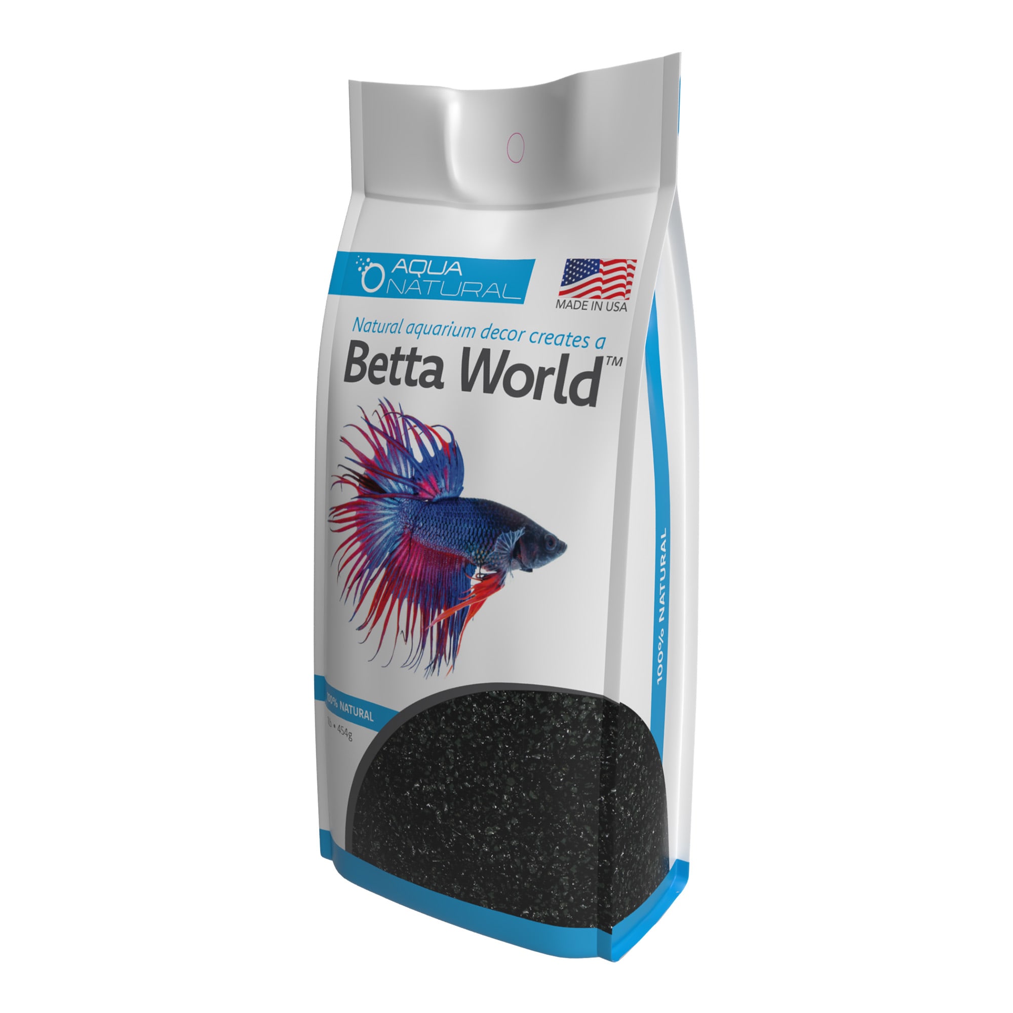 Aqua Natural Betta World Black Diamond Sand, Small