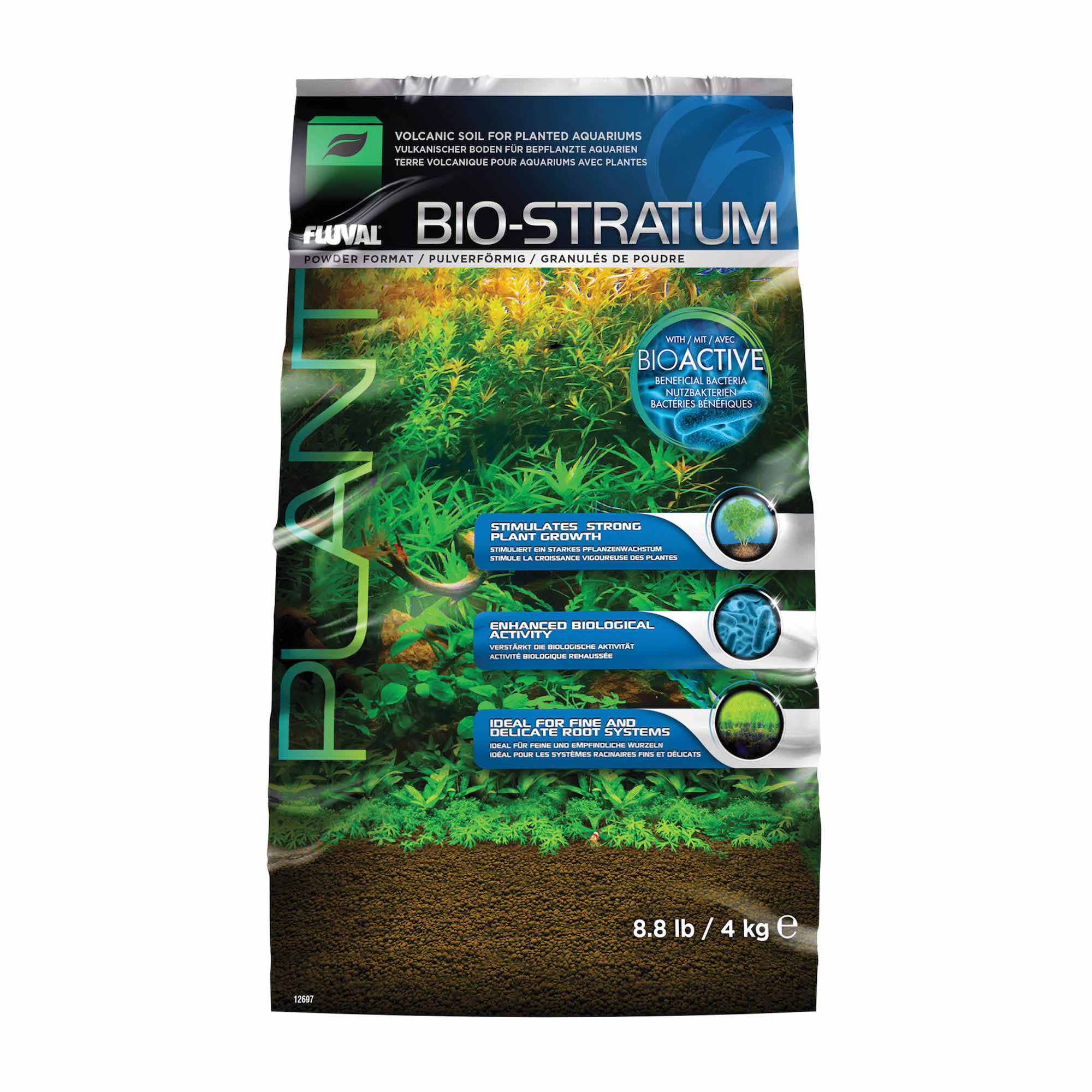 Fluval Bio Stratum Aquarium, 8.8 lbs.