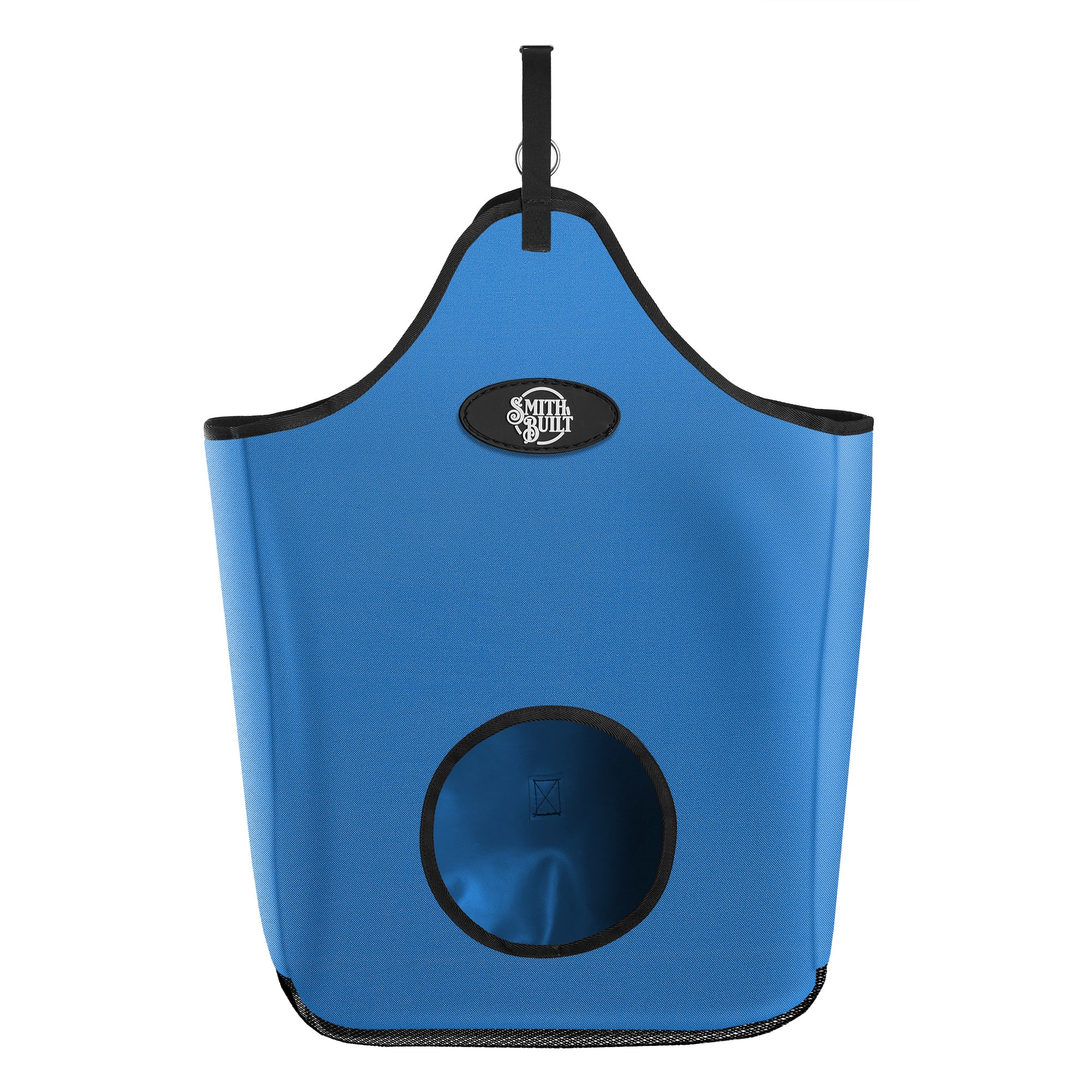 SmithBuilt Blue Horse Feeder Hay Bag Tote, Large