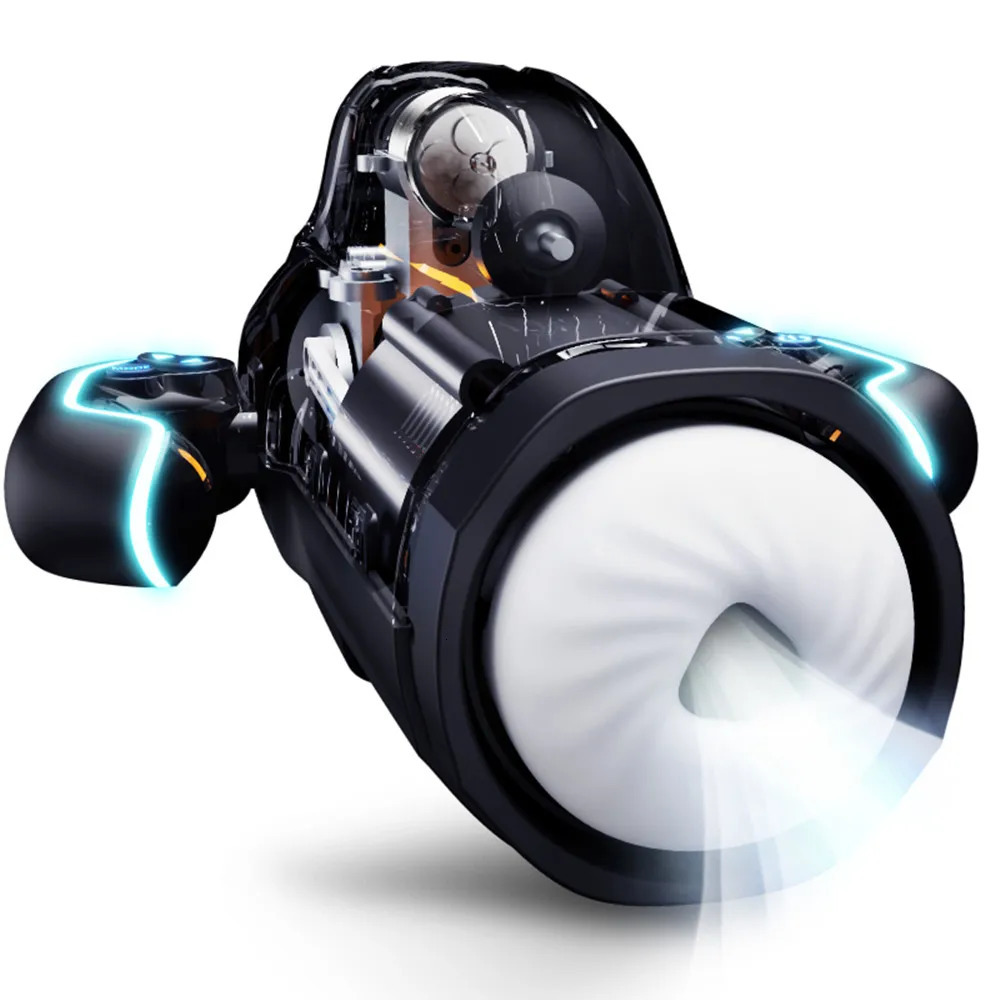 Leten THRUSTING-PRO automatic telescopic sucking heating Intellegent male masturbator Men Masturbation Cup sex toys for Men 240419