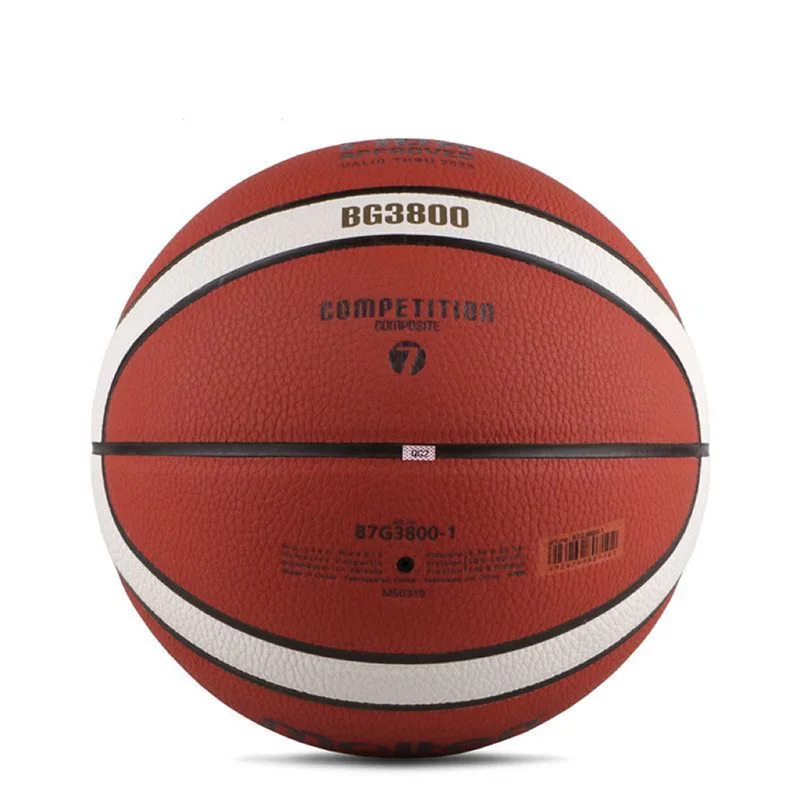 Official Molten BG3800 Basketball Men Women Size 7 PU Game Training Standard Balls Kids Adult Competition Team Basketballs 241120