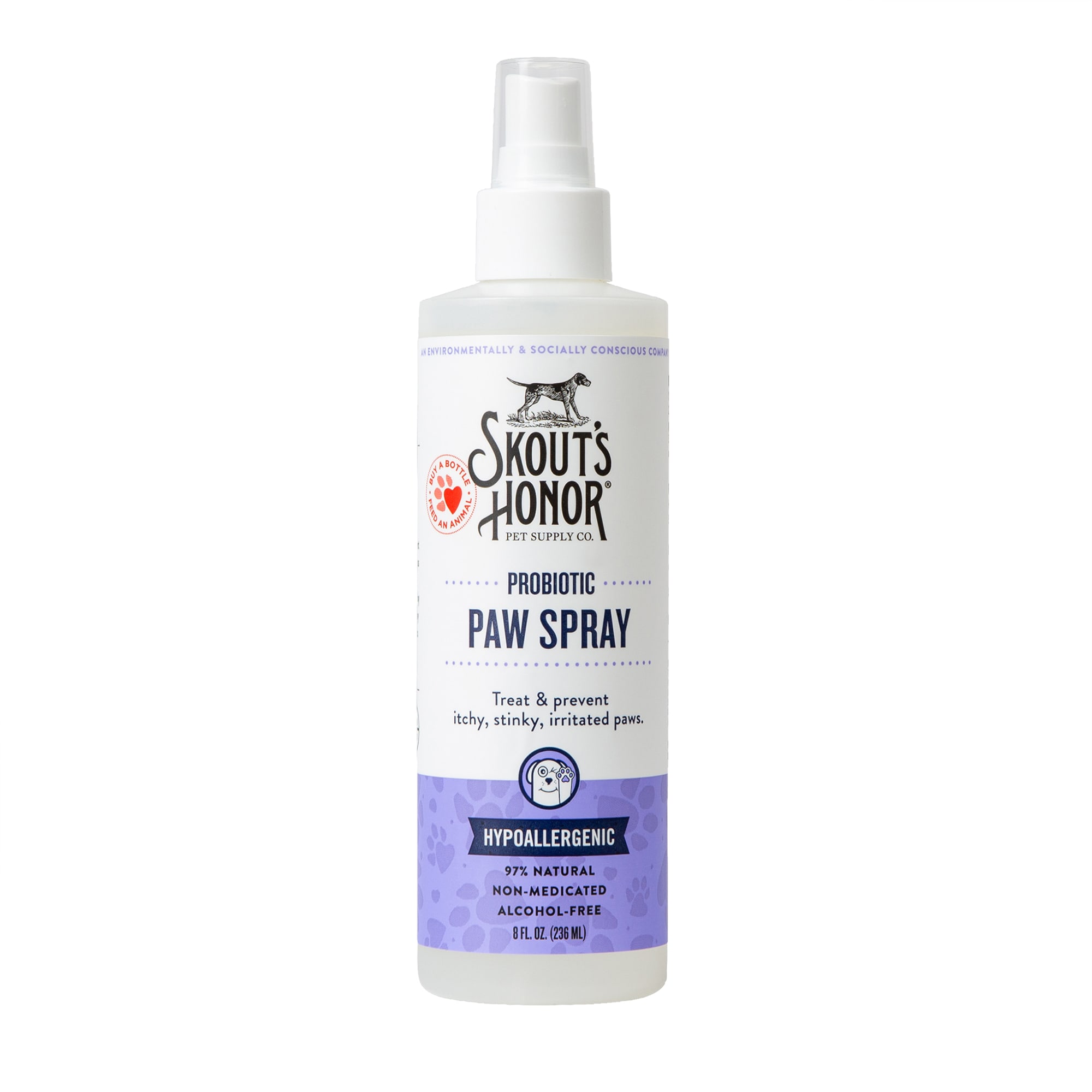Skout's Honor Probiotic Paw Spray for Dogs, 8 fl. oz.