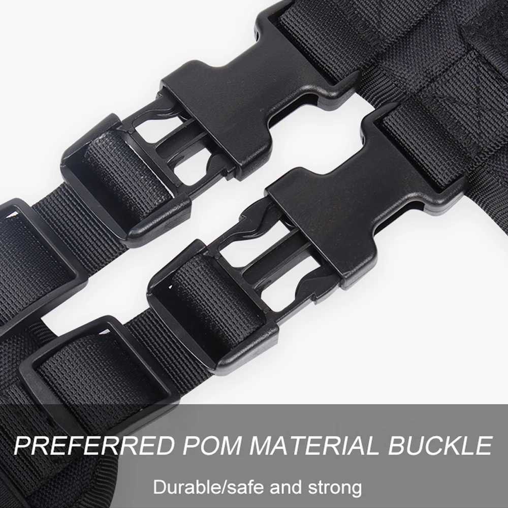Tactical dog harness with handle and belt military dog walking accessory used for Rowena medium-sized large dog and puppy harness X250326