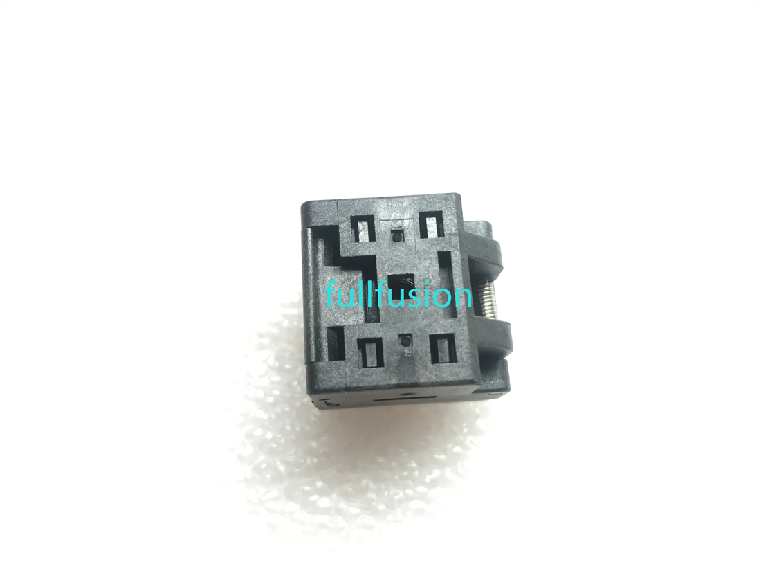 QFN40 IC Test And Burn In Socket 0.4mm Pitch Package Size 5x5mm