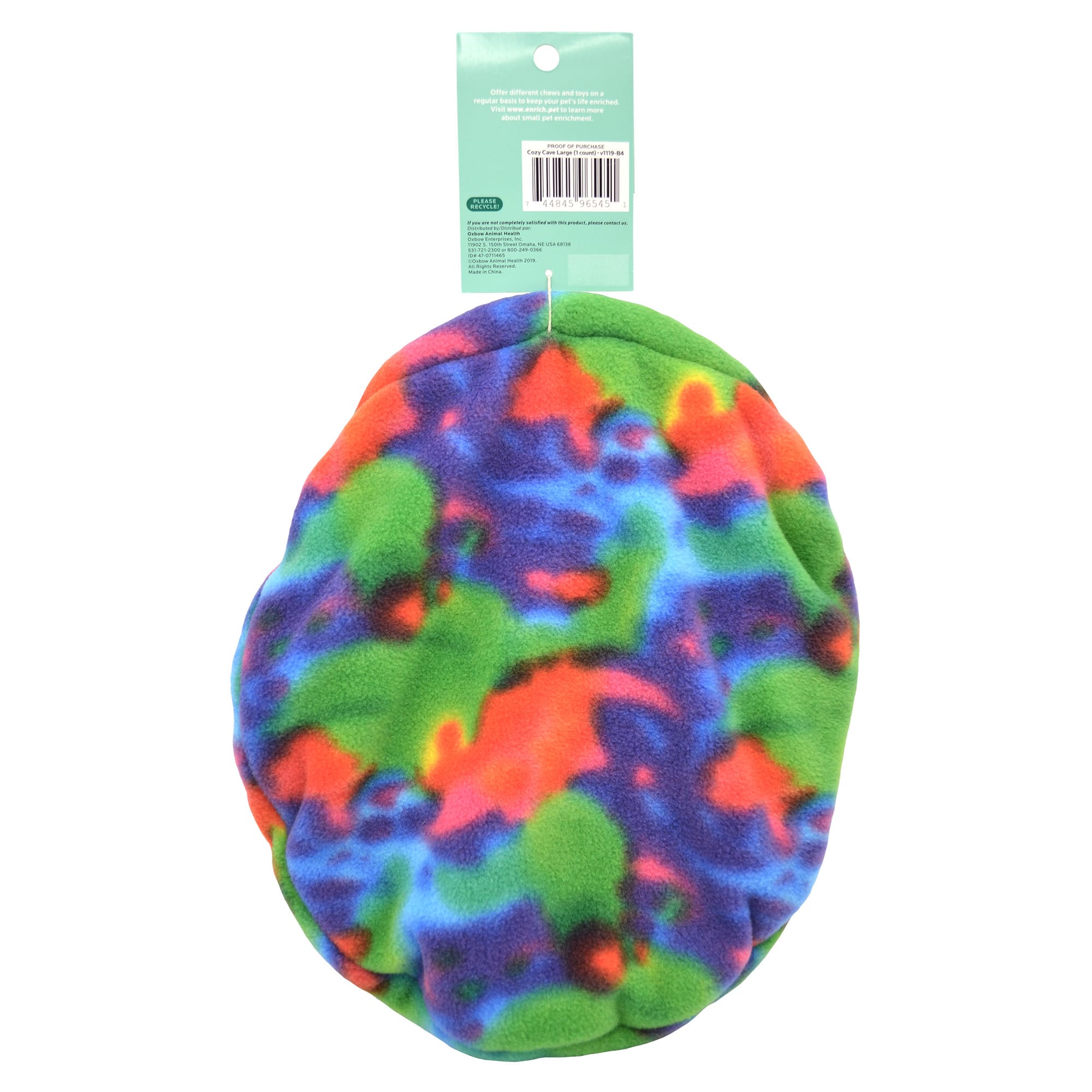 Oxbow Enriched Life Cozy Cave for Guinea Pig, 7.8" L X 1" W X 11.8" H