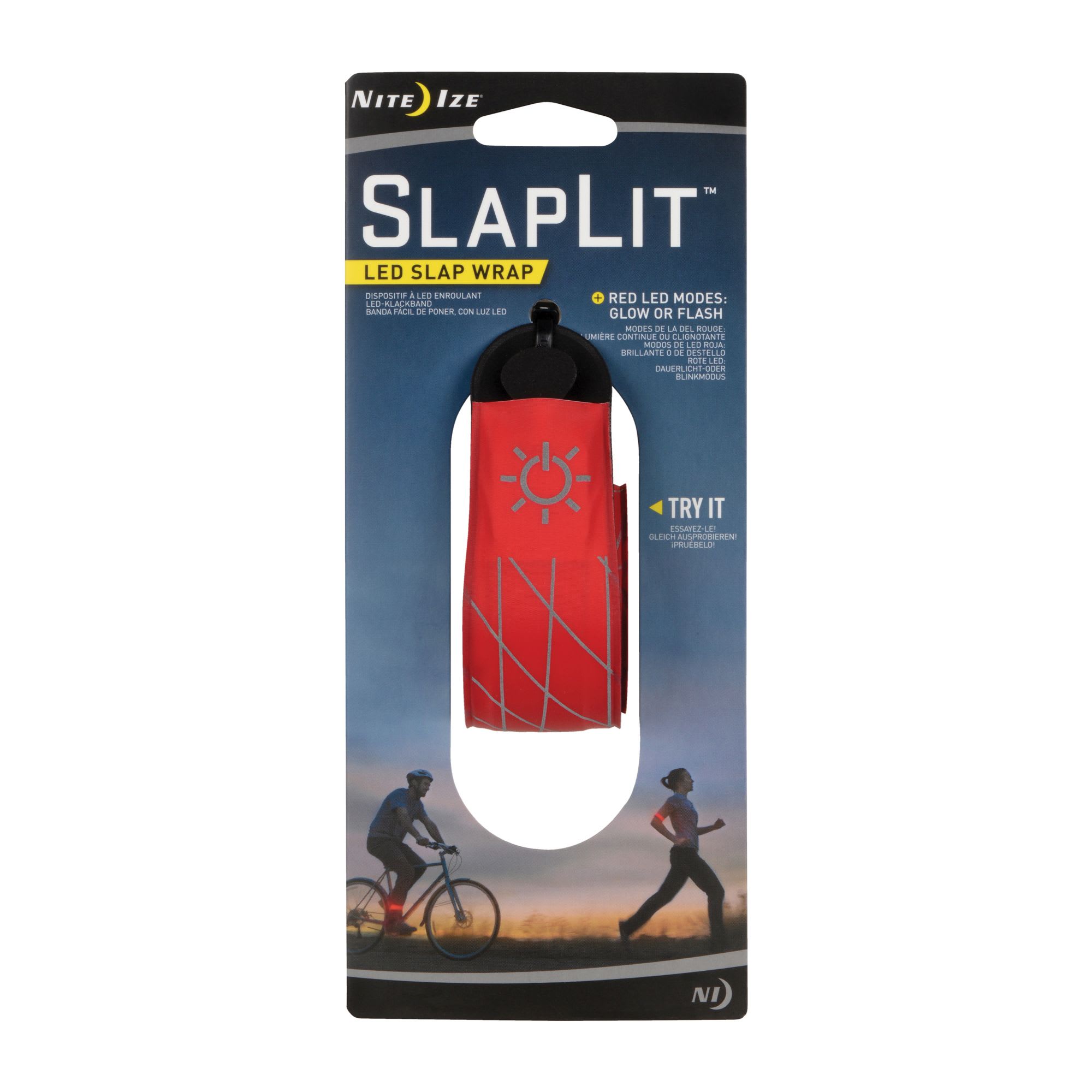 Nite Ize Red SlapLit LED Slap Wrap