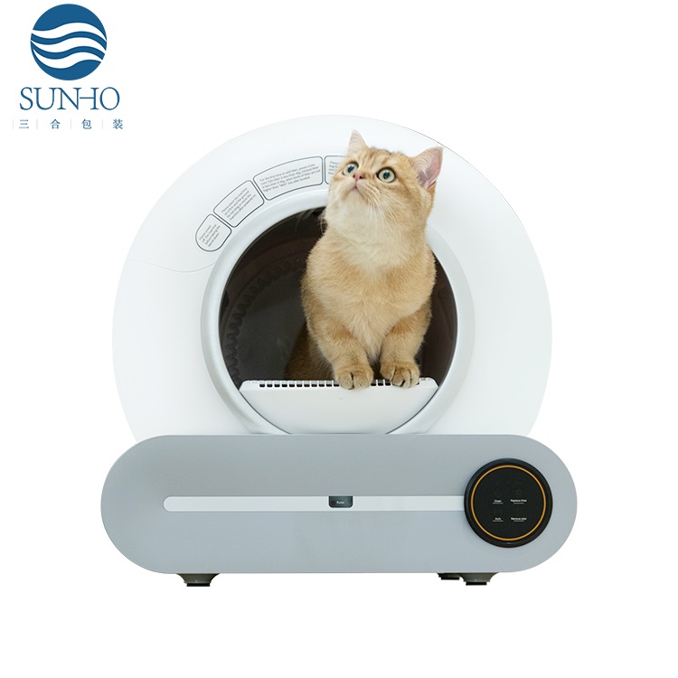 Smart Automatic Cat Litter Box Accessories Automated Litter Box Self-Cleaning With App Cat Litter Box