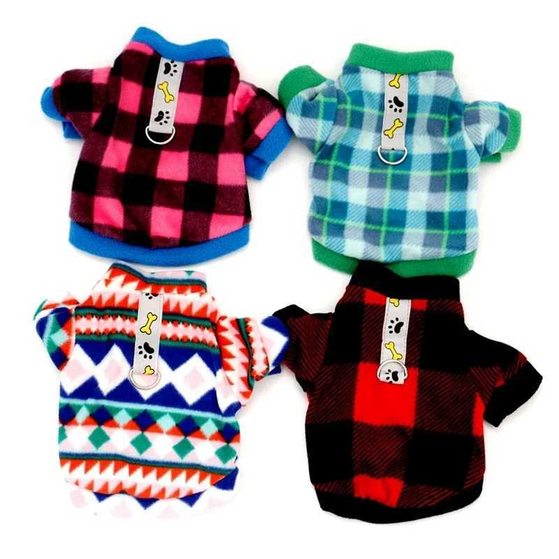 Warm Fleece Pet Dog Clothes Winter Dog Pullover for Small Medium Dogs Puppy Cat Hoodie Coat Chihuahua Yorkies CostumesXJ241125
