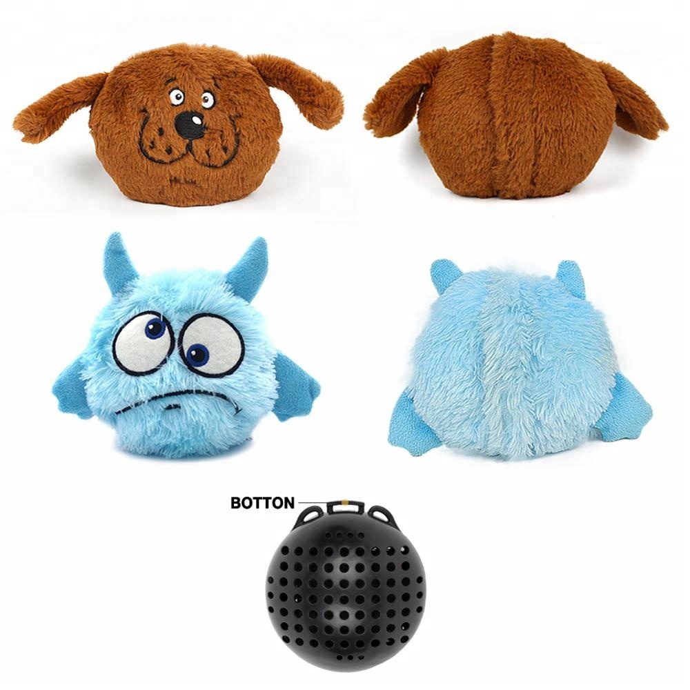 Plush Dog Toy Electric Squeaky Dog Toy for Boredom Interactive Pet Toys