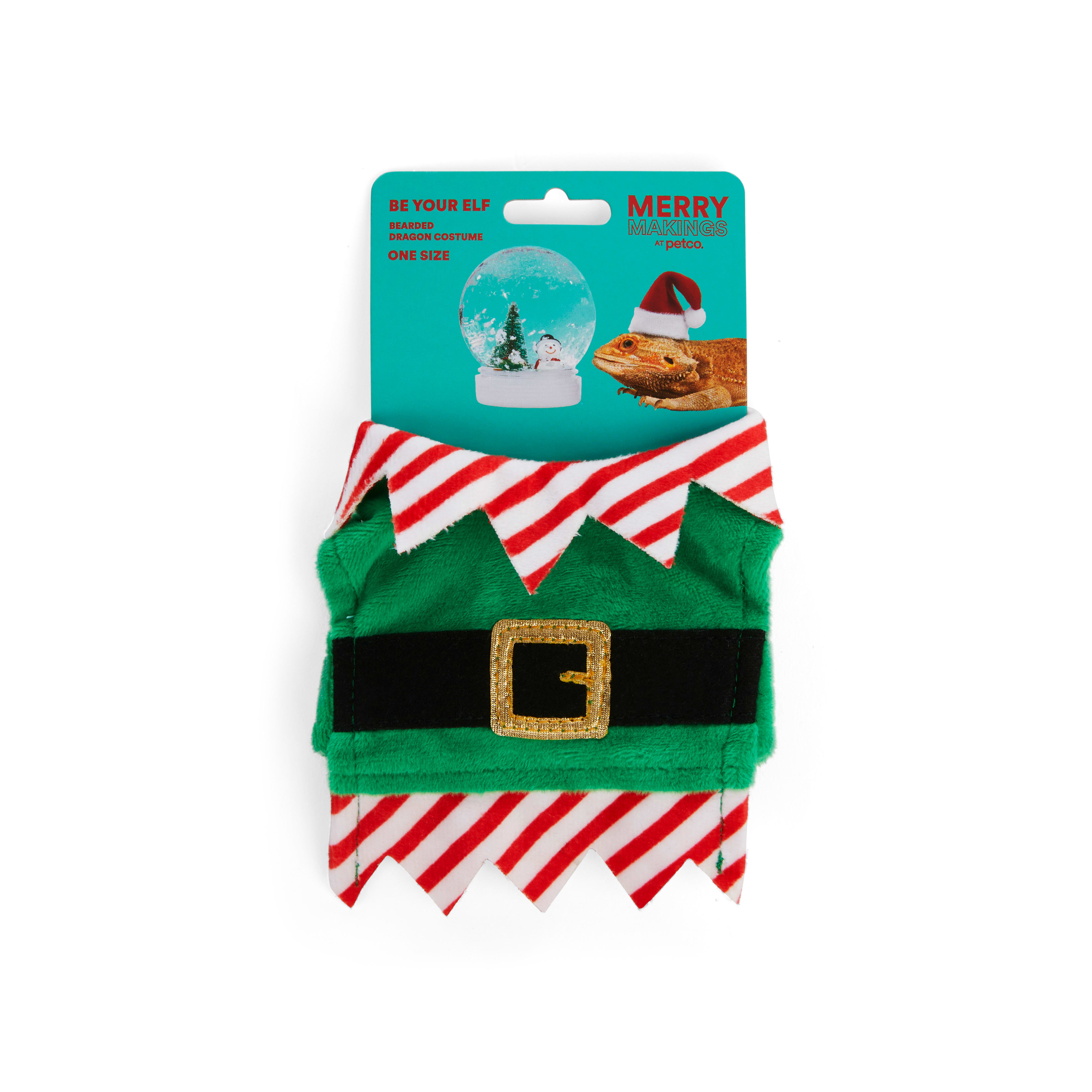 Merry Makings Elf Costume for Reptiles, Green