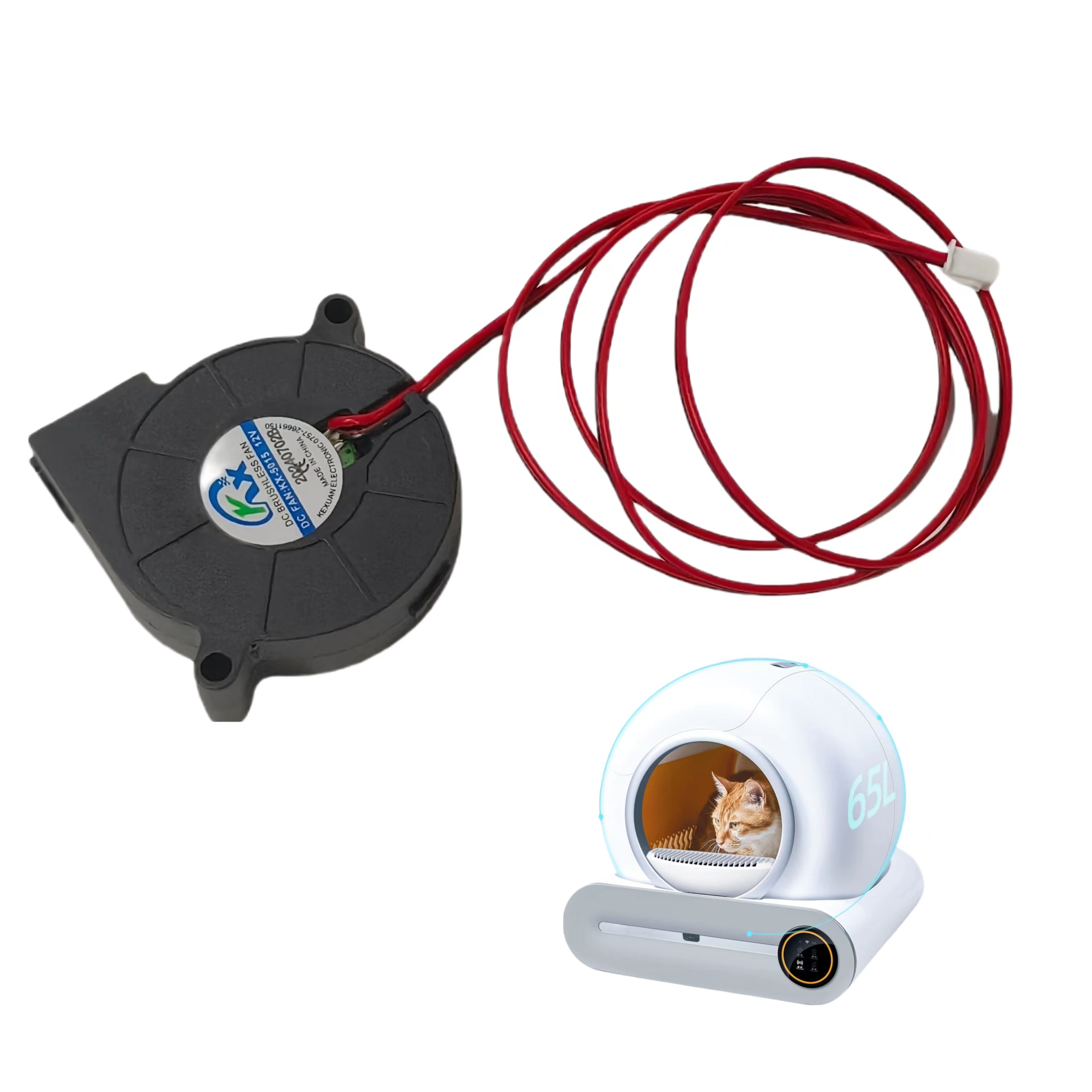 Replace maintenance the original fan accessories extra large electric pet furniture self-cleaning smart automatic cat litter box