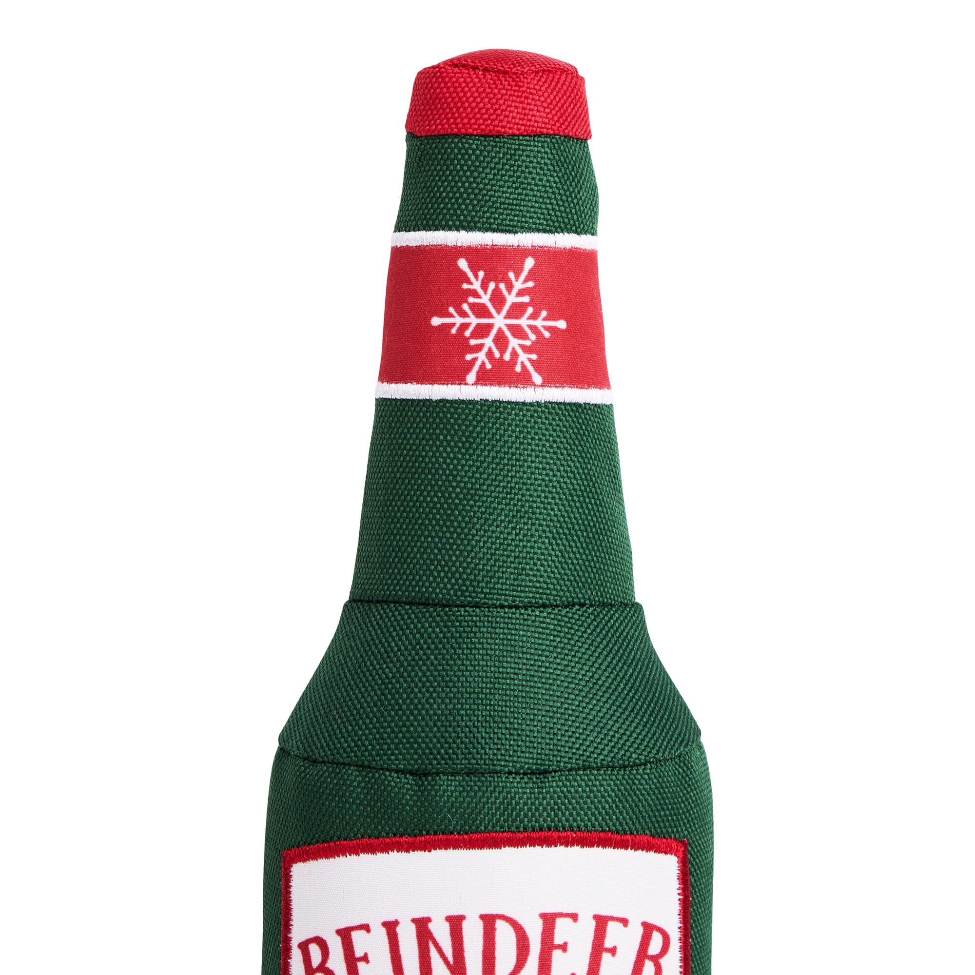 Merry Makings Plush Beer Dog Toy, Medium, Pack of 2