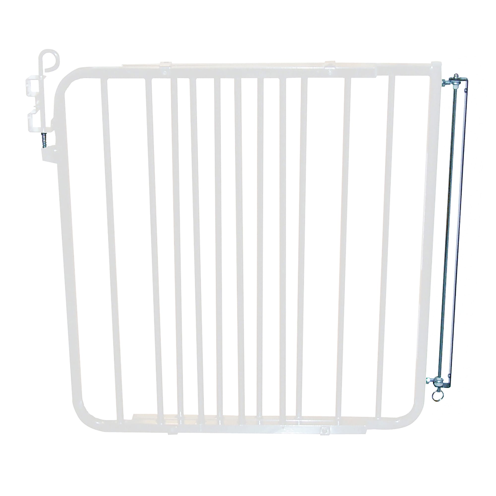 Cardinal Gates White Auto-Lock Pet Gate, 1" L X 40.5" W X 29.5" H