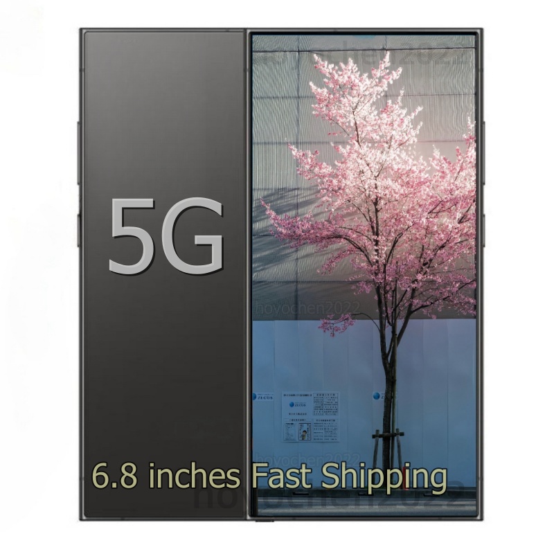 6.8 S24 Inch Full Touch S23 Ultra 5G 1TB 4G Original Facial Unlocking Dynamic Cell Phone Design Octa Core 128GB 512GB Smartphone
