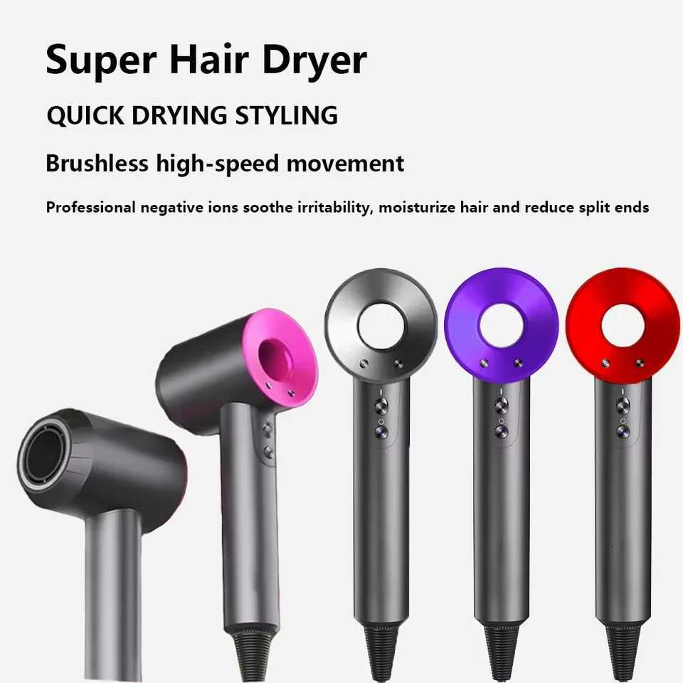 Super hair dryer 1600W equipped with portable hot air negative ion hair care family travel hair dryer dormitory hair dryer 220V-240V W241125