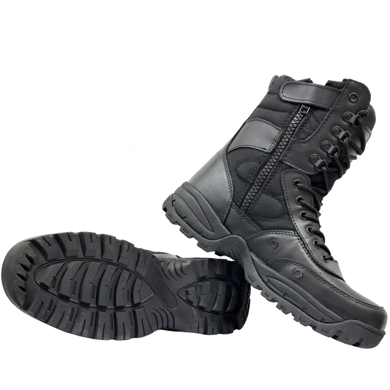 LAHORS Lightweight Cowhide Leather Tactical Boots Mens Boots Desert Combat Boots Outdoor Hiking Boots Ankle Shoes Men 241125