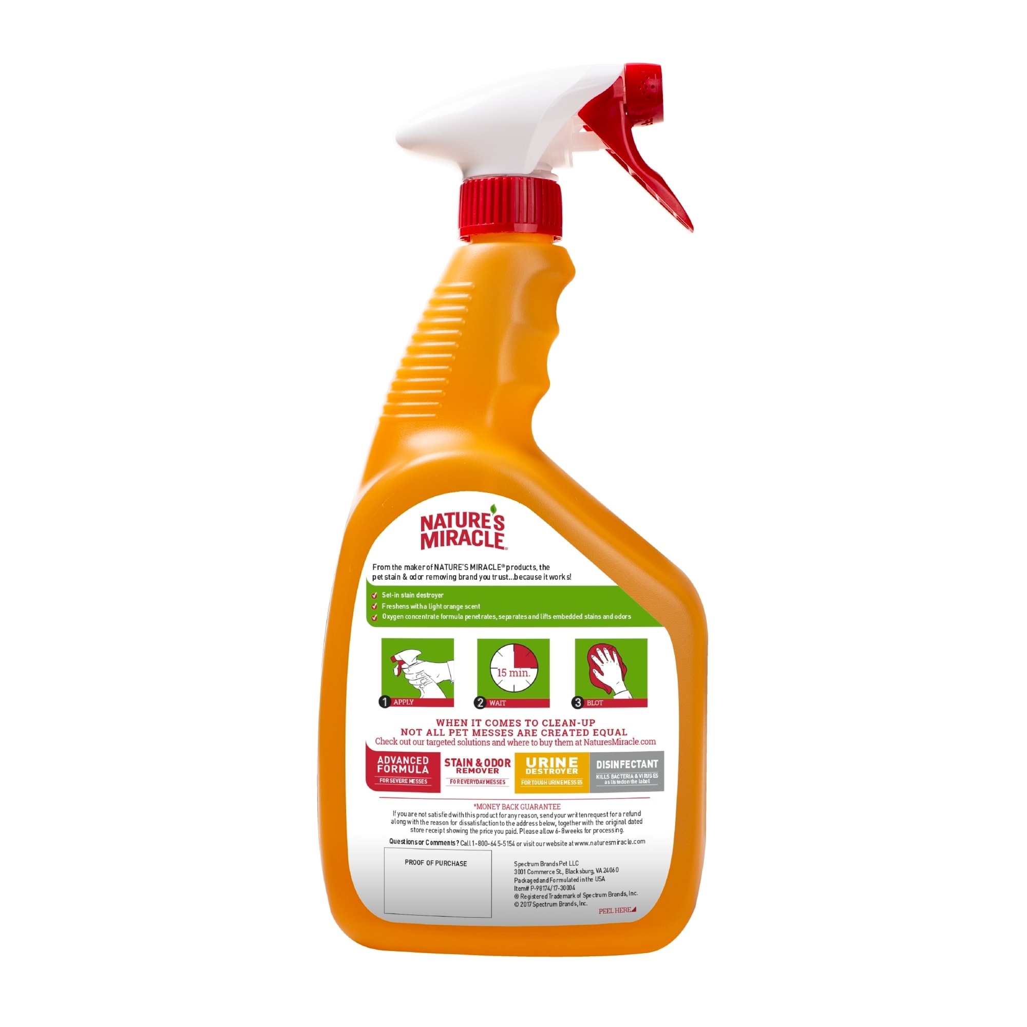 Nature's Miracle Set-In Stain Destroyer for Dogs, 32 fl. oz.