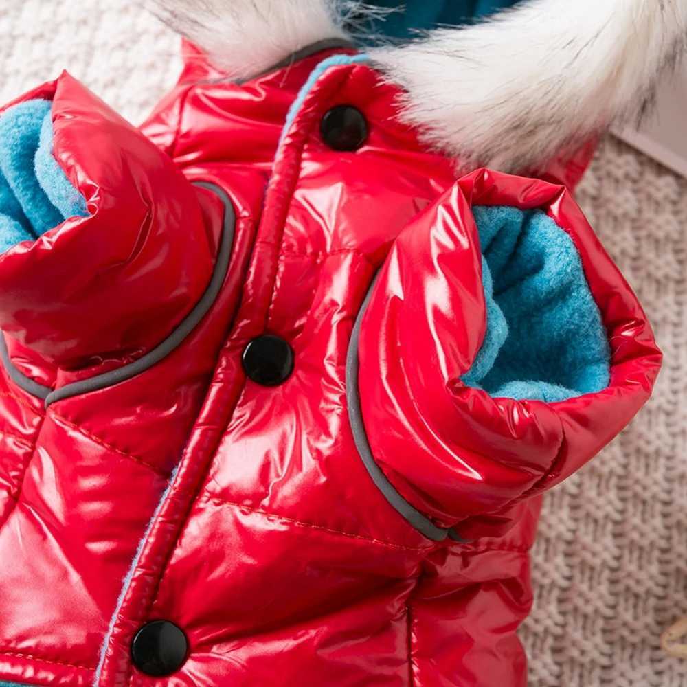 Winter Warm Dog Clothes Bright Color Jacket Waterproof Puppy Dog Coat for Small Medium Dog Chihuahua French Bulldog Pet ClothingXJ241125