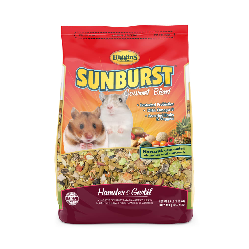 Higgins Sunburst - Hamster/Gerbil, 2.5 lb