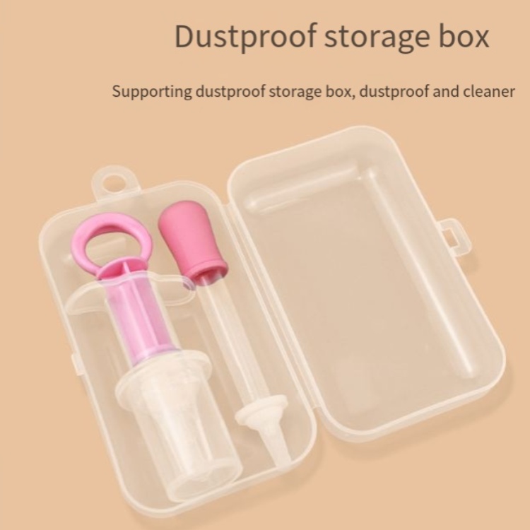 Precision sterile pet feeding syringe box can be sterilized at high temperature and reused