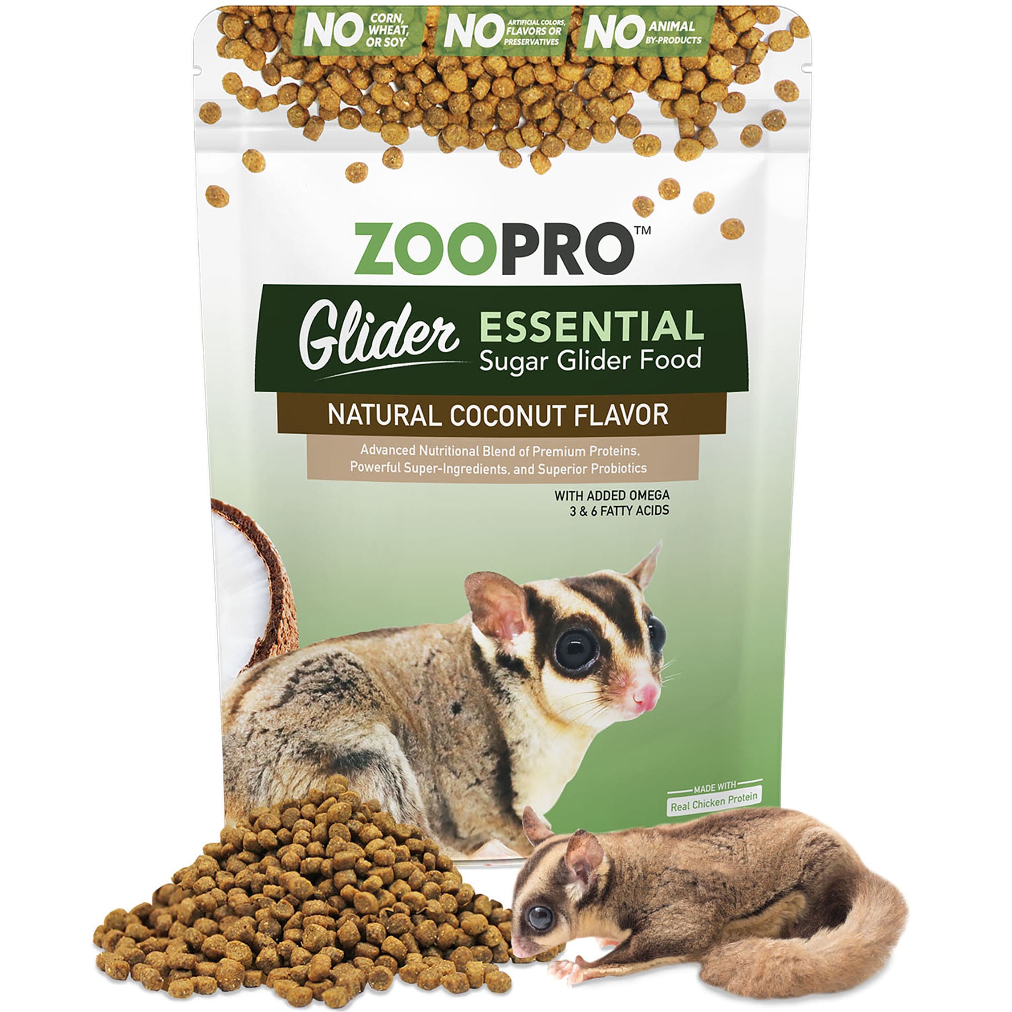 Exotic Nutrition ZooPro Glider Essential Sugar Glider Food, 1.75 oz.